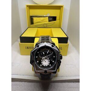 Invicta Reserve Helios Chronograph Watch 39253 Men's 54mm Steel Black 200M